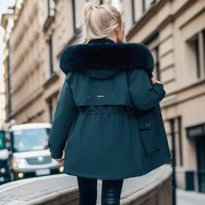 Olivia Thompson | Luxe Winter Hooded Puffer Coat