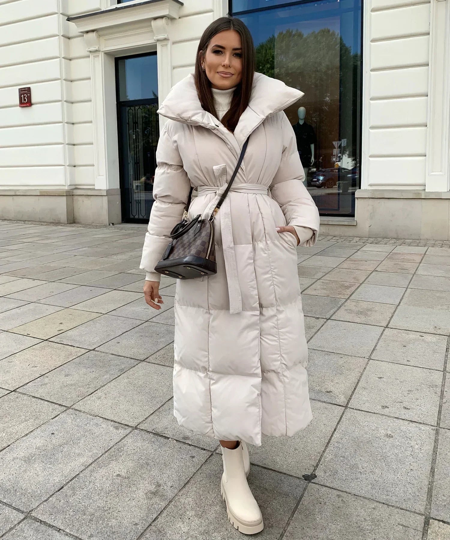Noëlle | Winter – Gewatteerde Soft Touch Puffer Mantel