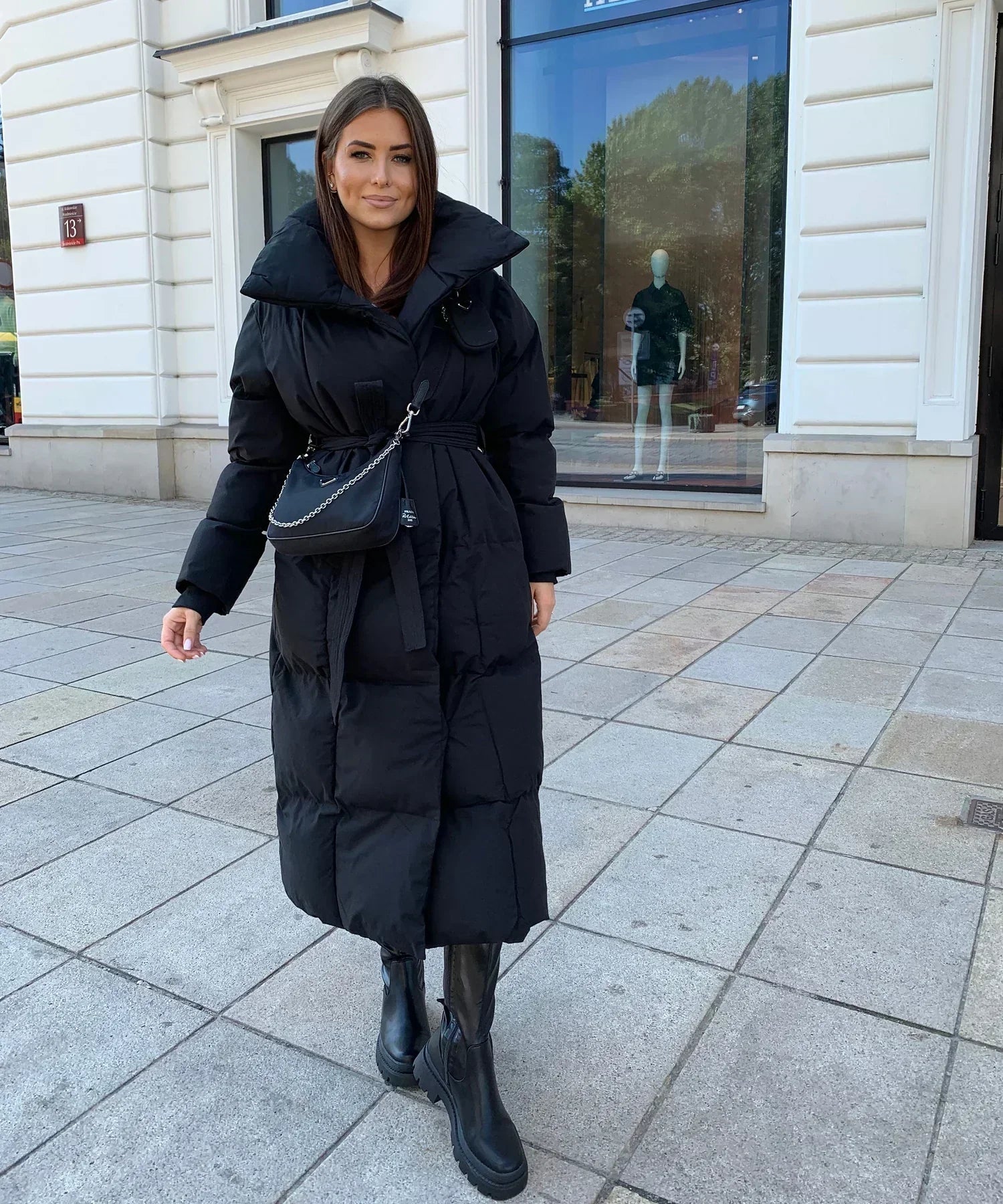 Noëlle | Winter – Gewatteerde Soft Touch Puffer Mantel