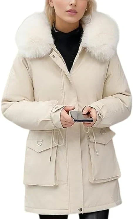 Olivia Thompson | Luxe Winter Hooded Puffer Coat