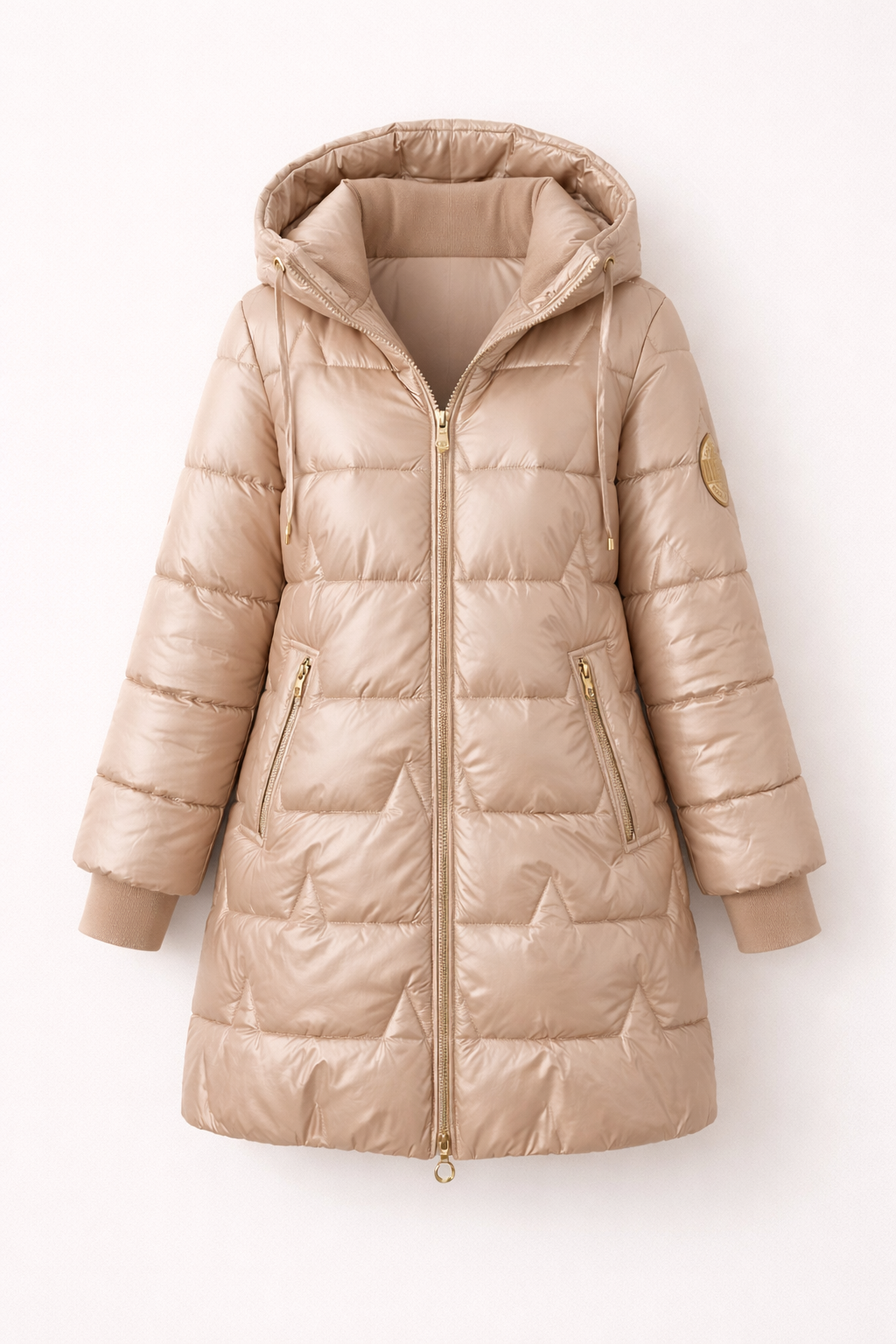 Isabella Fernández | Luxe Warmte Quilted Puffer Jas