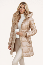 Isabella Fernández | Luxe Warmte Quilted Puffer Jas