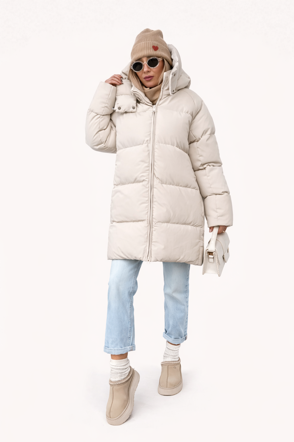 Natalia Gómez | Oversized Warm Puffer Jas