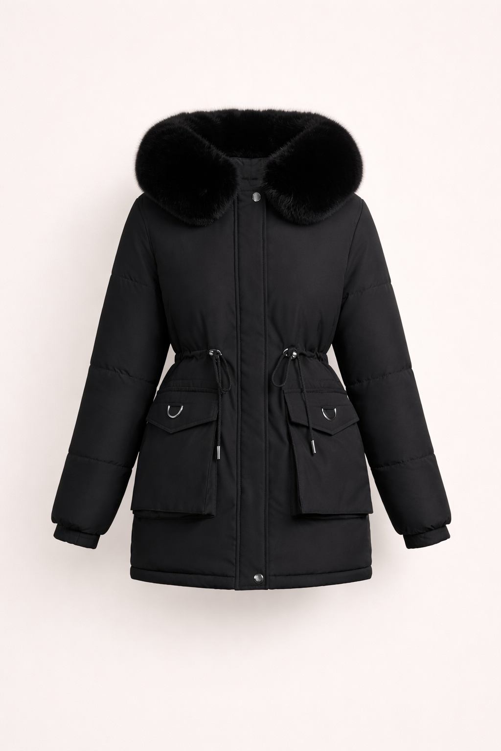 Olivia Thompson | Luxe Winter Hooded Puffer Coat