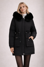 Olivia Thompson | Luxe Winter Hooded Puffer Coat