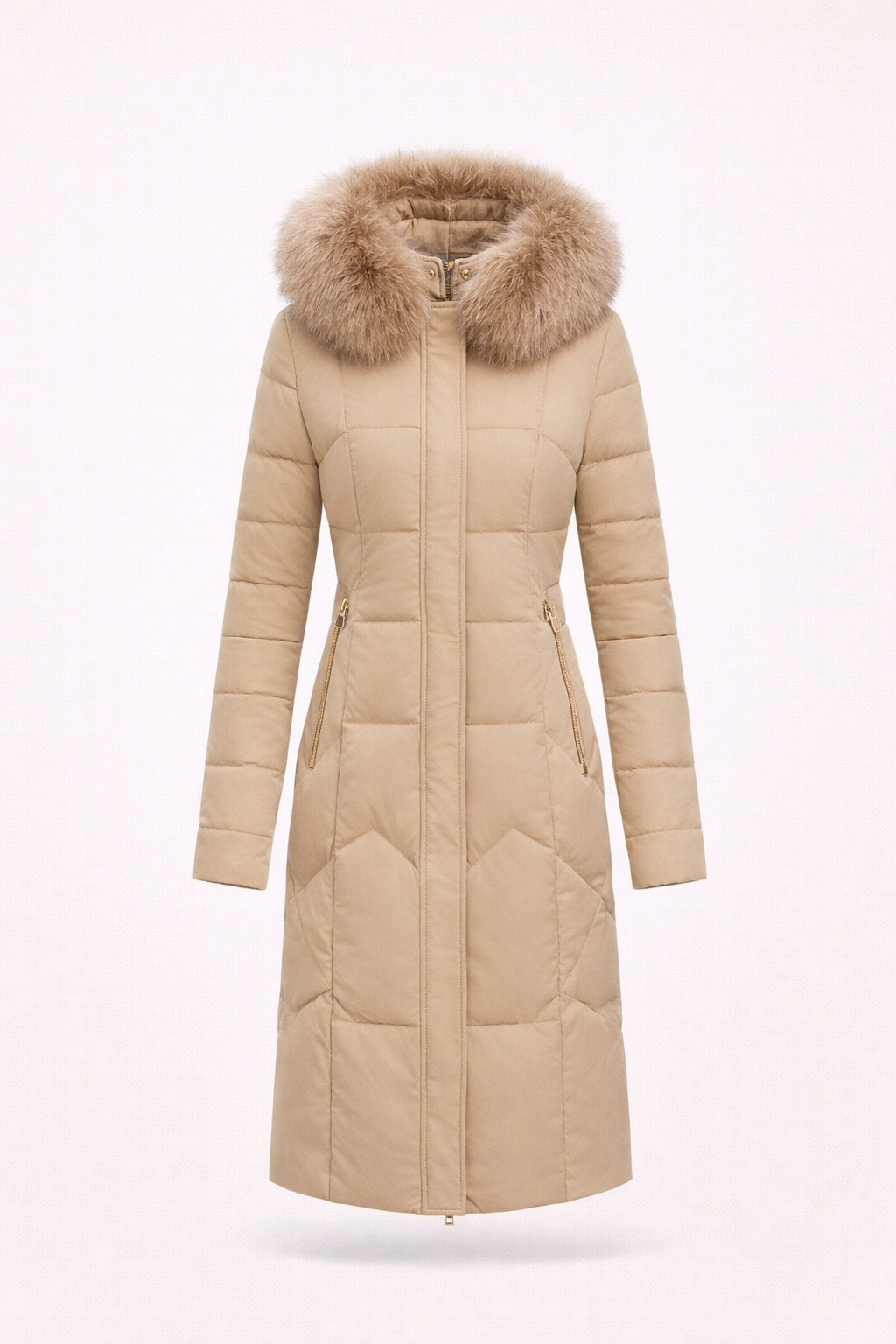 Charlotte Bennett | Luxe Gewatteerde Wintermantel | Elegantie die je omarmt op koude dagen