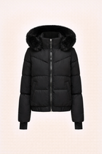 Emily Parker | Cropped Luxe Puffer Jacket | Krachtige elegantie met een verfijnde edge