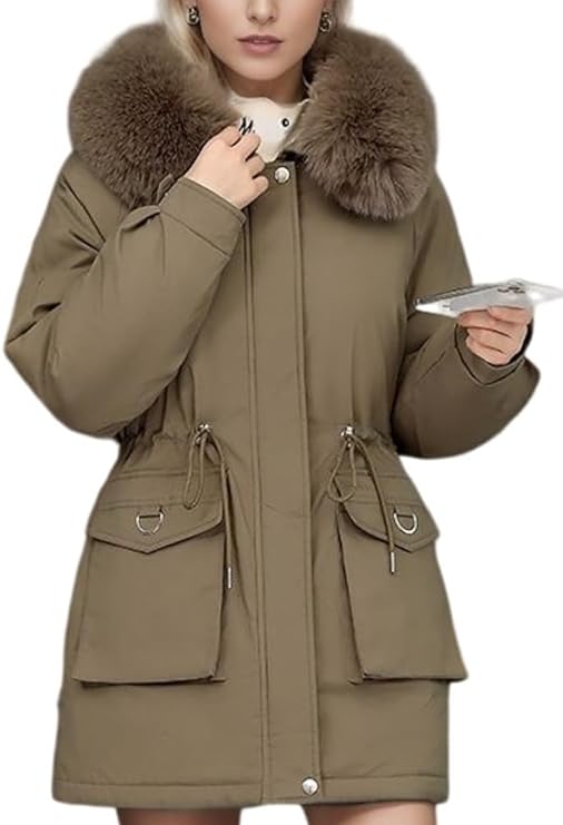 Olivia Thompson | Luxe Winter Hooded Puffer Coat