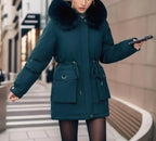 Olivia Thompson | Luxe Winter Hooded Puffer Coat