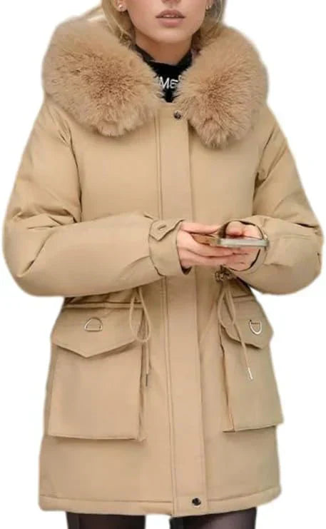 Olivia Thompson | Luxe Winter Hooded Puffer Coat