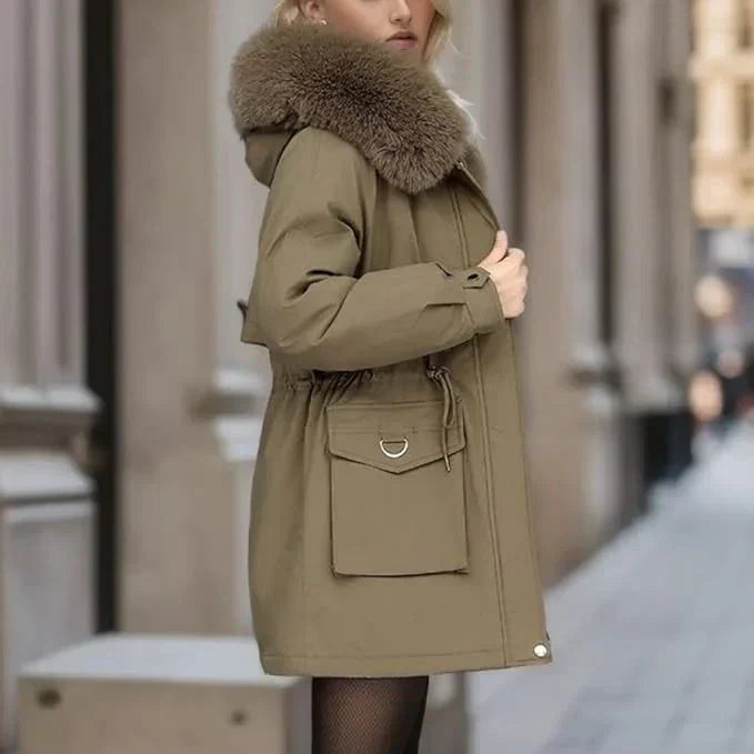 Olivia Thompson | Luxe Winter Hooded Puffer Coat