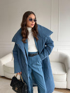 Noëlle | Winter – Gewatteerde Soft Touch Puffer Mantel