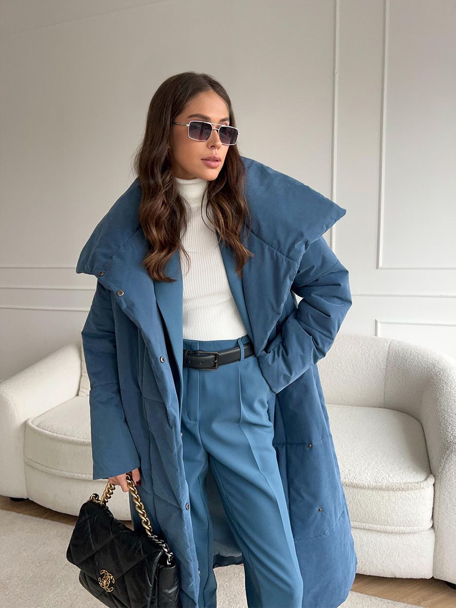 Noëlle | Winter – Gewatteerde Soft Touch Puffer Mantel