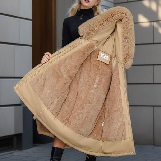 Olivia Thompson | Luxe Winter Hooded Puffer Coat