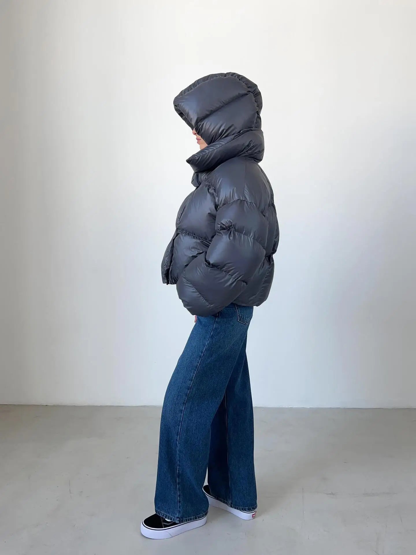 Lauren Parker | Oversized Puffer Jacket | Omhult je met warmte en moeiteloze, moderne luxe