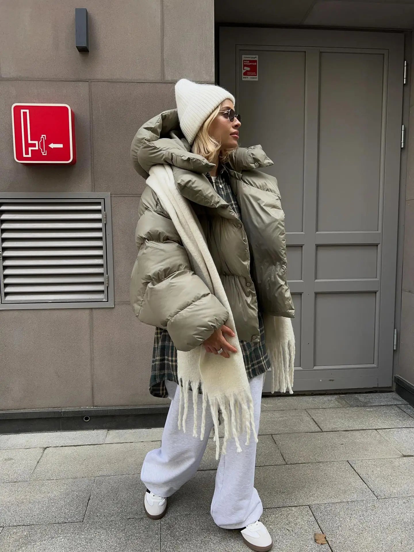 Lauren Parker | Oversized Puffer Jacket | Omhult je met warmte en moeiteloze, moderne luxe