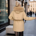 Olivia Thompson | Luxe Winter Hooded Puffer Coat