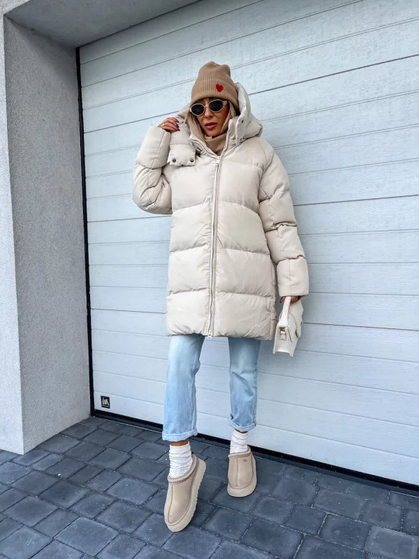 Natalia Gómez | Oversized Warm Puffer Jas