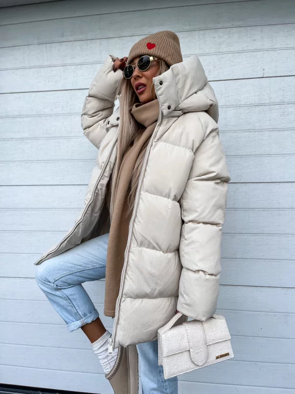 Natalia Gómez | Oversized Warm Puffer Jas