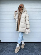 Natalia Gómez | Oversized Warm Puffer Jas
