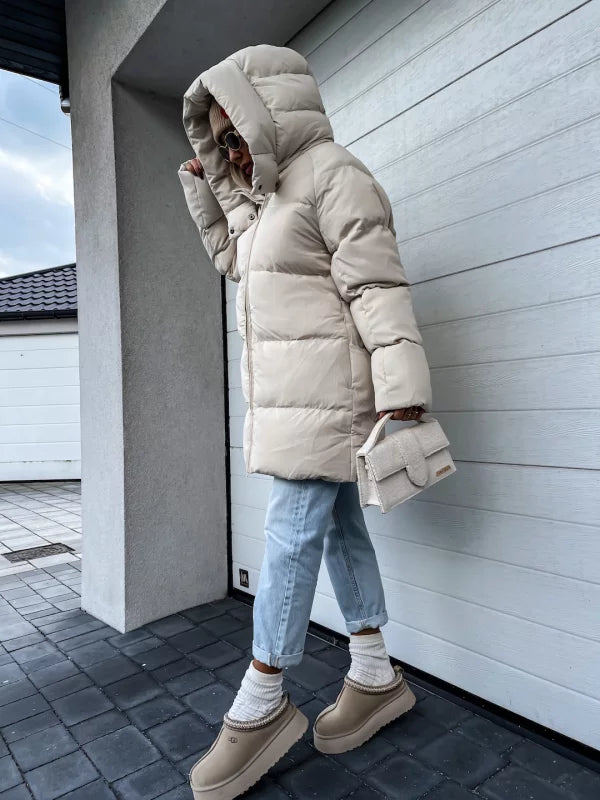 Natalia Gómez | Oversized Warm Puffer Jas