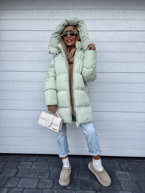Natalia Gómez | Oversized Warm Puffer Jas