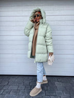 Natalia Gómez | Oversized Warm Puffer Jas