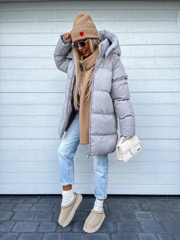 Natalia Gómez | Oversized Warm Puffer Jas