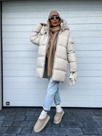 Natalia Gómez | Oversized Warm Puffer Jas