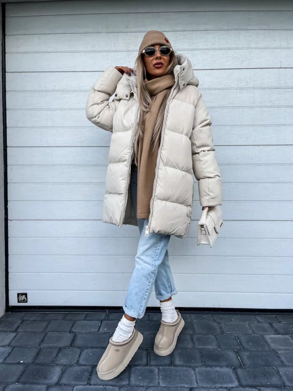 Natalia Gómez | Oversized Warm Puffer Jas