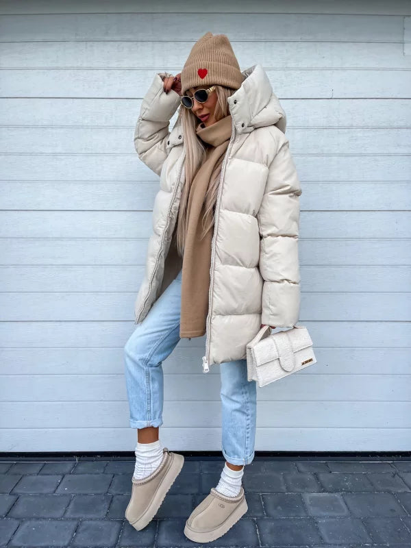 Natalia Gómez | Oversized Warm Puffer Jas